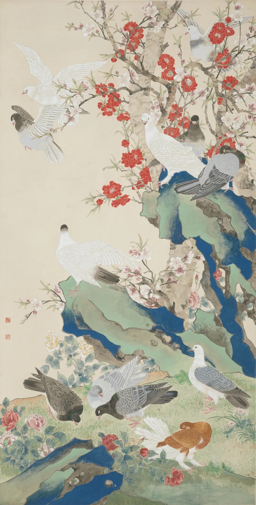 花鸟画如何介入主题性创作：陈之佛的《和平之春》